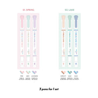 Double line deco pen | Spring